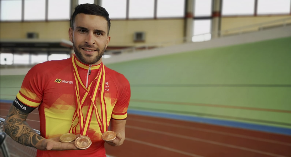 El extremeño Rubén Tanco, campeón de España de pista