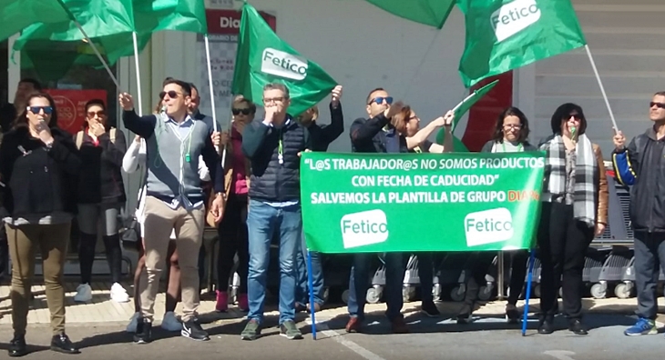 70 trabajadores afectados por el ERE del Grupo DÍA en Extremadura