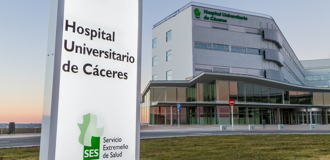 El Hospital Universitario de Cáceres empieza a tener vida