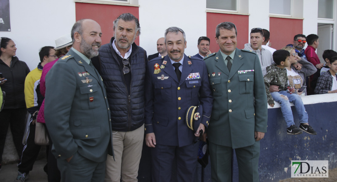 Imágenes del triangular solidario Gitanos, Guardia Civiles y famosos