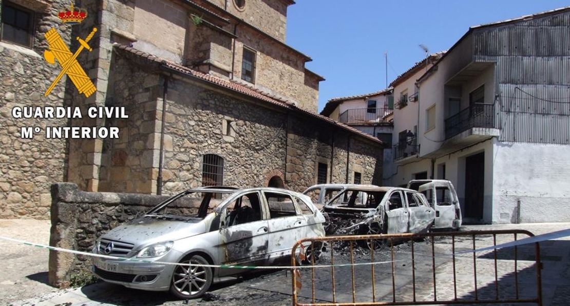 La Guardia Civil detiene a un pirómano tras 9 meses de investigación