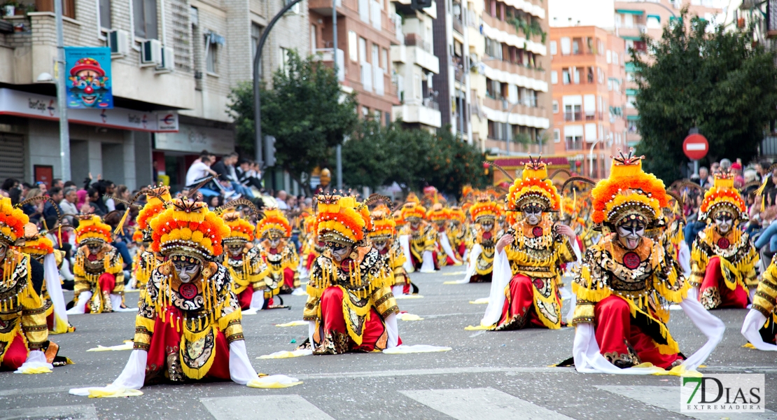 Los Lingotes, vencedores de un desfile de Interés Internacional