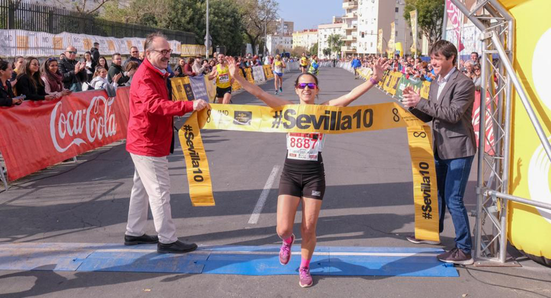 La extremeña Mamen Ledesma consigue el triunfo en Sevilla