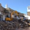 Jerez de los Caballeros descubre un lienzo de su muralla en la calle Morería