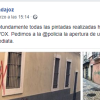 Vox: “Condenamos rotundamente todas las pintadas realizadas en Badajoz”