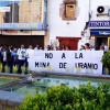 Manifestación en contra de la reapertura de una mina de uranio en Extremadura