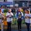 Manifestación en contra de la reapertura de una mina de uranio en Extremadura