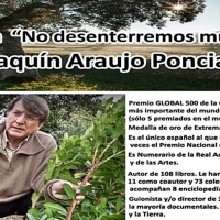 Joaquín Araujo ofrecerá una conferencia en Zahínos en apoyo a la plataforma “Dehesa sin Uranio”