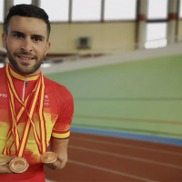 El extremeño Rubén Tanco, campeón de España de pista