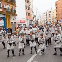 El carnaval se despide en San Roque con el Entierro de la Sardina