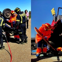 Jornadas para mejorar la atención en sucesos entre bomberos del CPEI y sanitarios