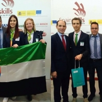 Dos extremeños consiguen oro y bronce en las Olimpiadas Nacionales de Formación Profesional