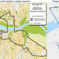 Proponen organizar en Badajoz una mini maratón de carácter festivo