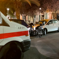 Un joven de 29 años sufre un accidente de moto en Badajoz