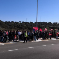 Central nuclear de Almaraz, las movilizaciones continúan