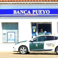 Atraco en una sucursal bancaria en Villafranco del Guadiana (Badajoz)