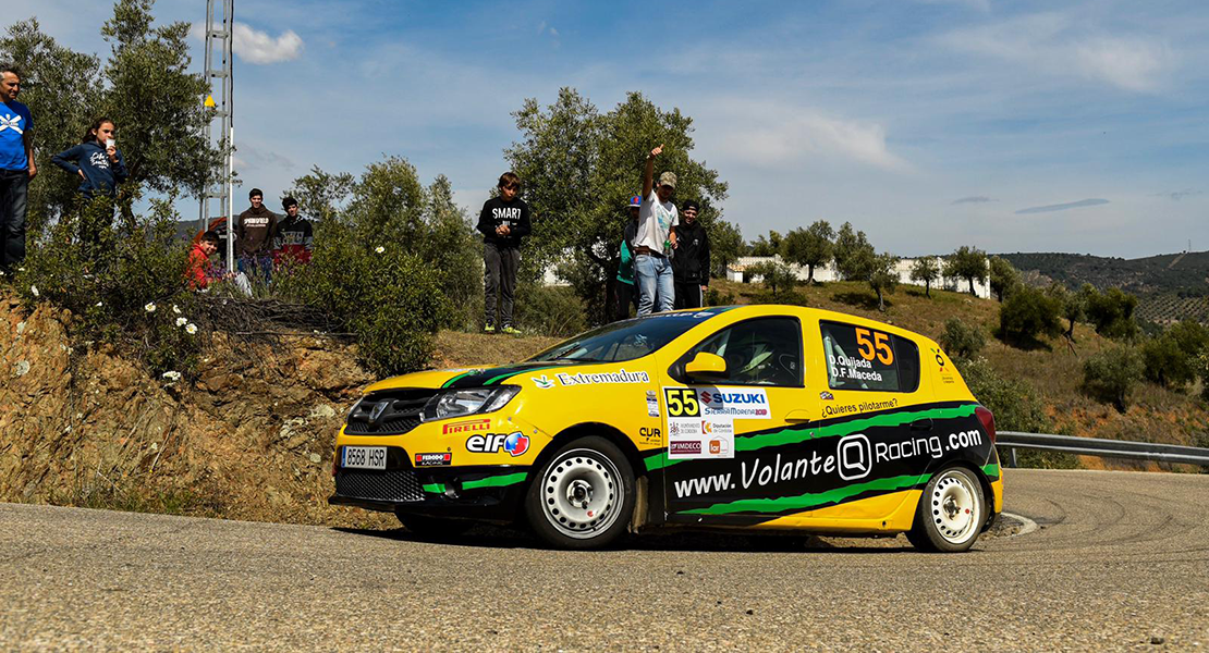 El extremeño David Quijada primer líder de la Copa Dacia Sandero