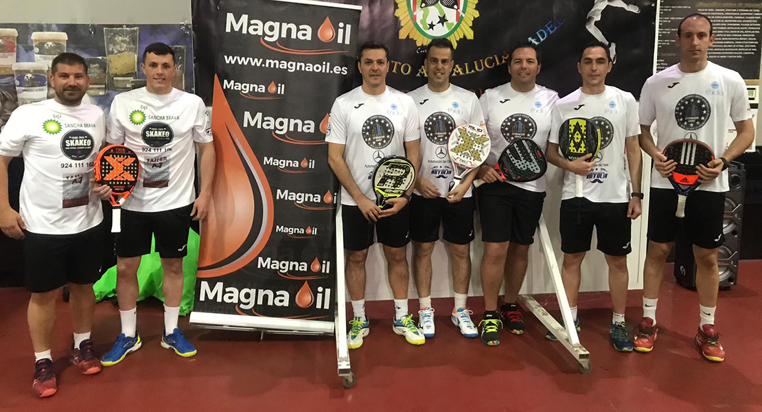 Extremadura juega un gran papel en el regional andaluz de Fuerzas de Seguridad del Estado de pádel