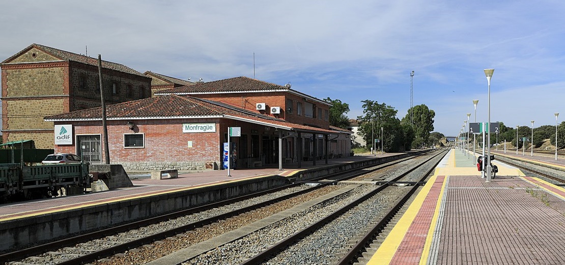 Trabajos de mejora y modernización en el tramo Humanes - Monfragüe