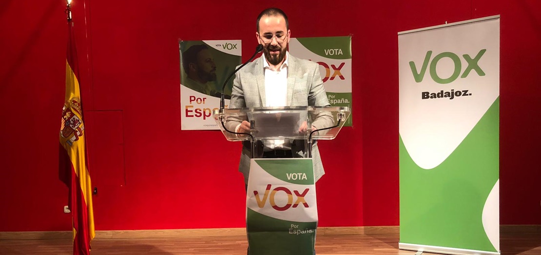 El exportavoz del PP Villanueva, candidato de VOX a la alcaldía