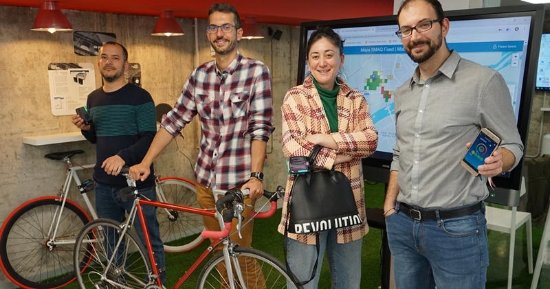 La Diputación de Badajoz medirá la calidad del aire con dispositivos en bicicletas y mochilas