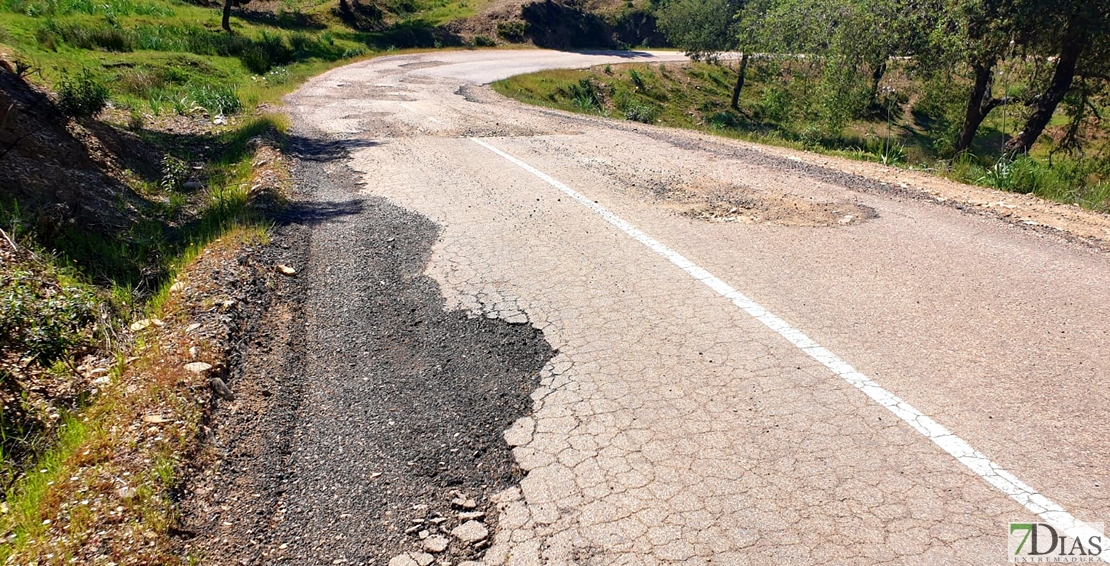 La Extremadura olvidada y sus carreteras tercermundistas