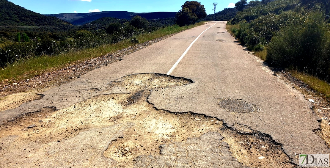 La Extremadura olvidada y sus carreteras tercermundistas