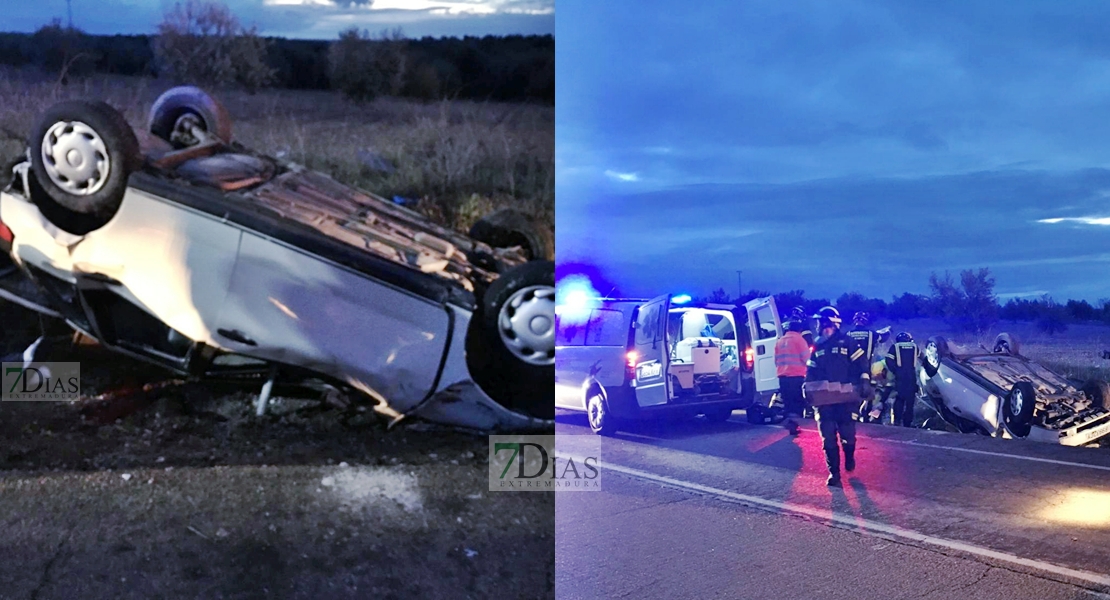 Accidente mortal cerca de Fuente del Maestre (Badajoz)