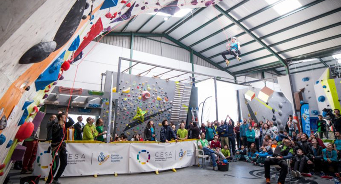 Extremadura gana el Campeonato de España de escalada en edad escolar