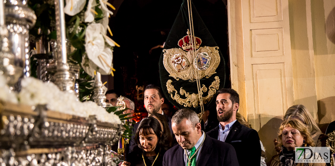 Las imágenes más íntimas del lunes Santo en Badajoz