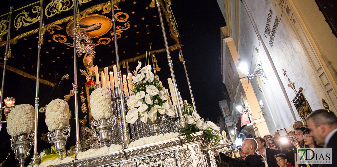 Las imágenes más íntimas del lunes Santo en Badajoz