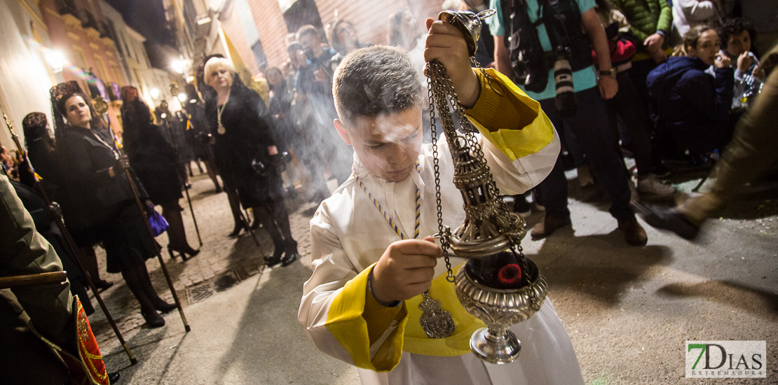 Las imágenes más íntimas del lunes Santo en Badajoz