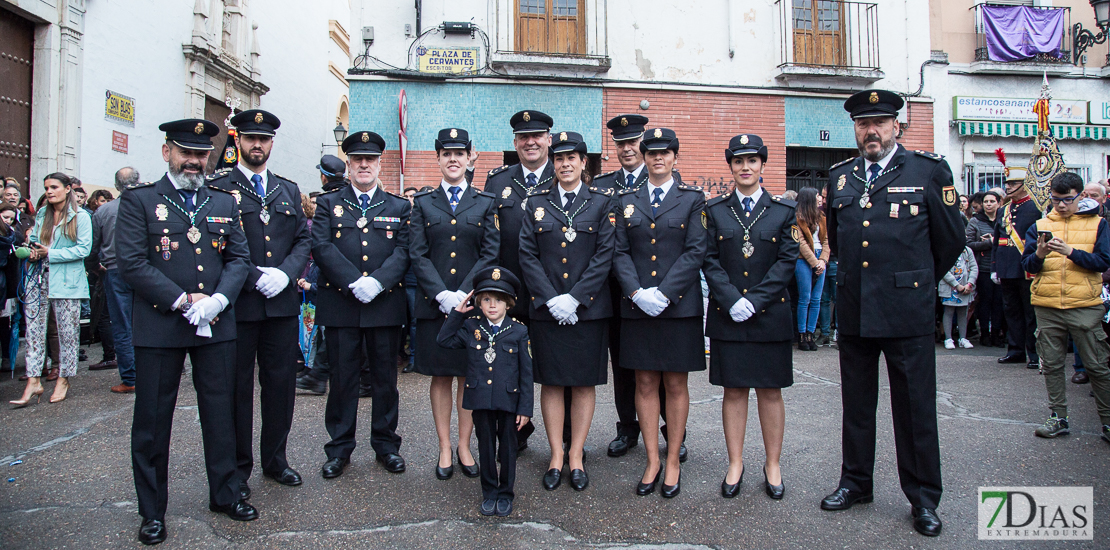 Miércoles Santo marcado por el mal tiempo en Badajoz