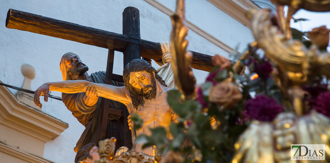 Miércoles Santo marcado por el mal tiempo en Badajoz