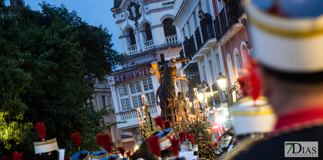 Miércoles Santo marcado por el mal tiempo en Badajoz