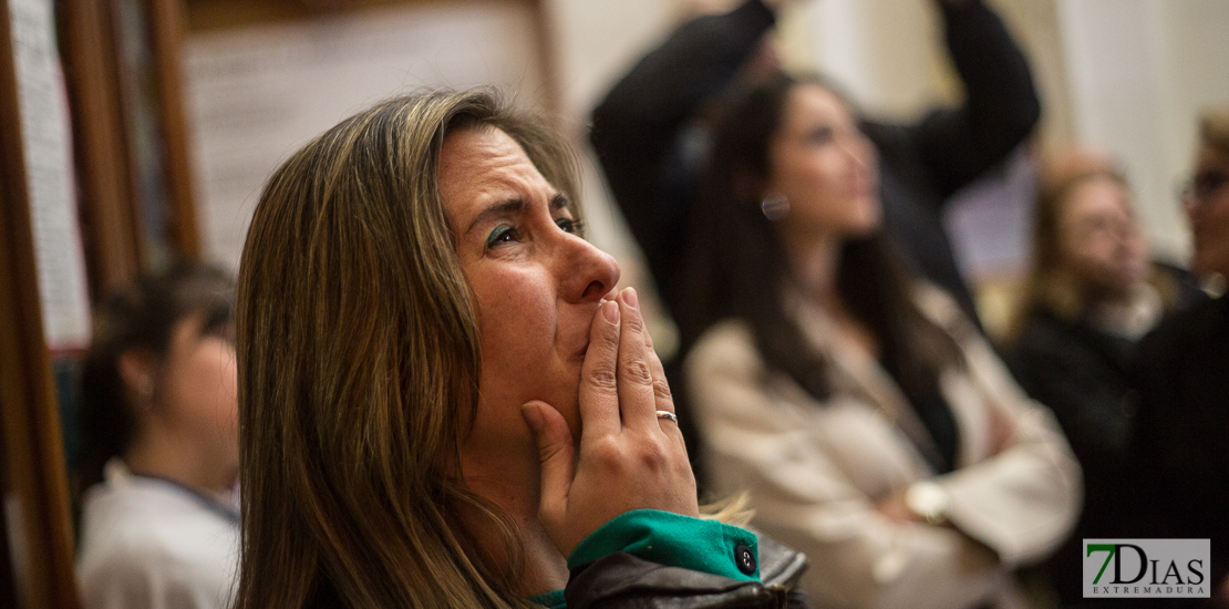 Miércoles Santo marcado por el mal tiempo en Badajoz