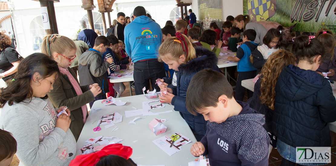 Ambiente en el Certamen del Cerdo Ibérico de Barcarrota (BA)