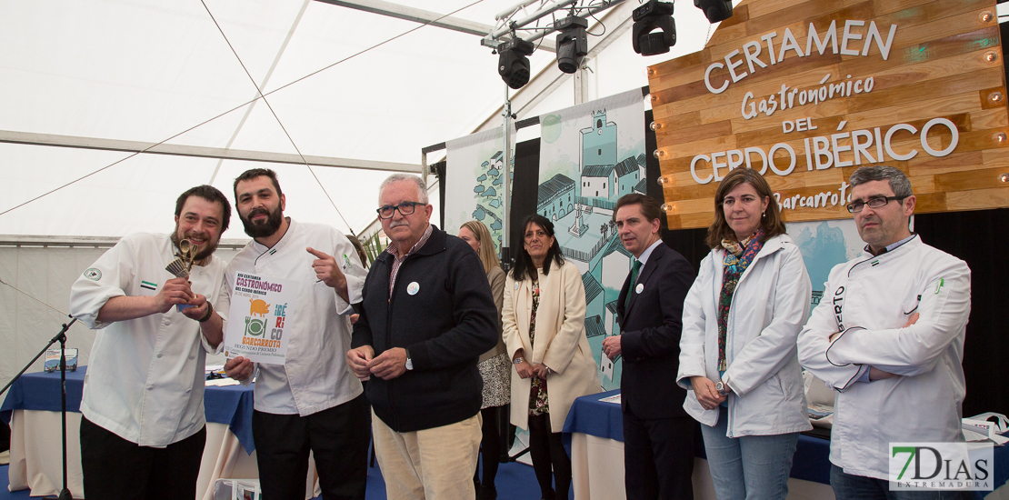 Ambiente en el Certamen del Cerdo Ibérico de Barcarrota (BA)