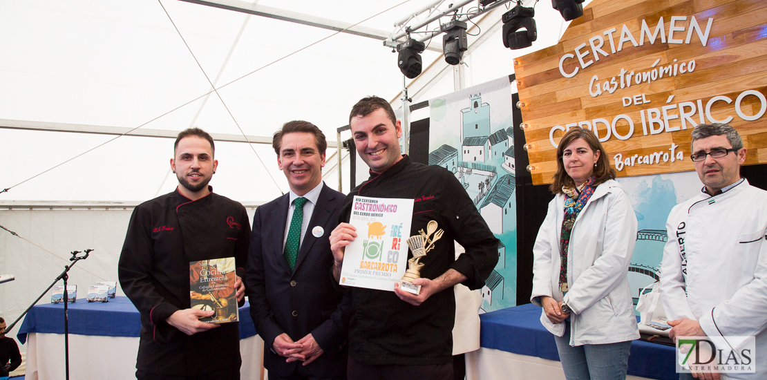 Ambiente en el Certamen del Cerdo Ibérico de Barcarrota (BA)