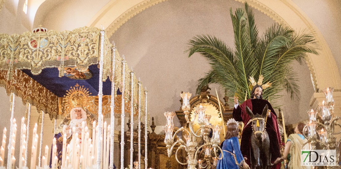 Gran emoción vivida este Domingo de Ramos en Badajoz