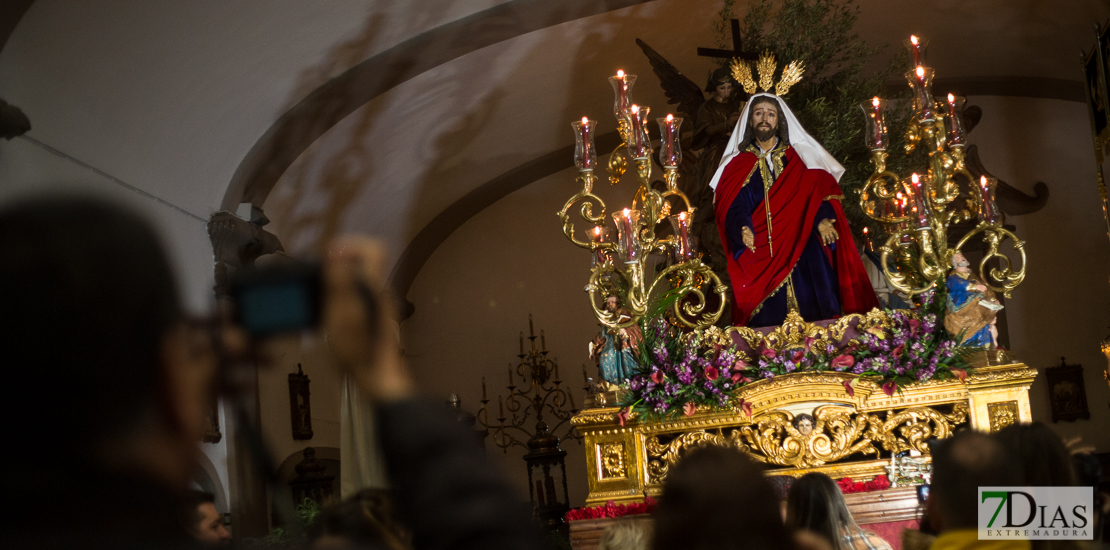 Las imágenes más íntimas del lunes Santo en Badajoz