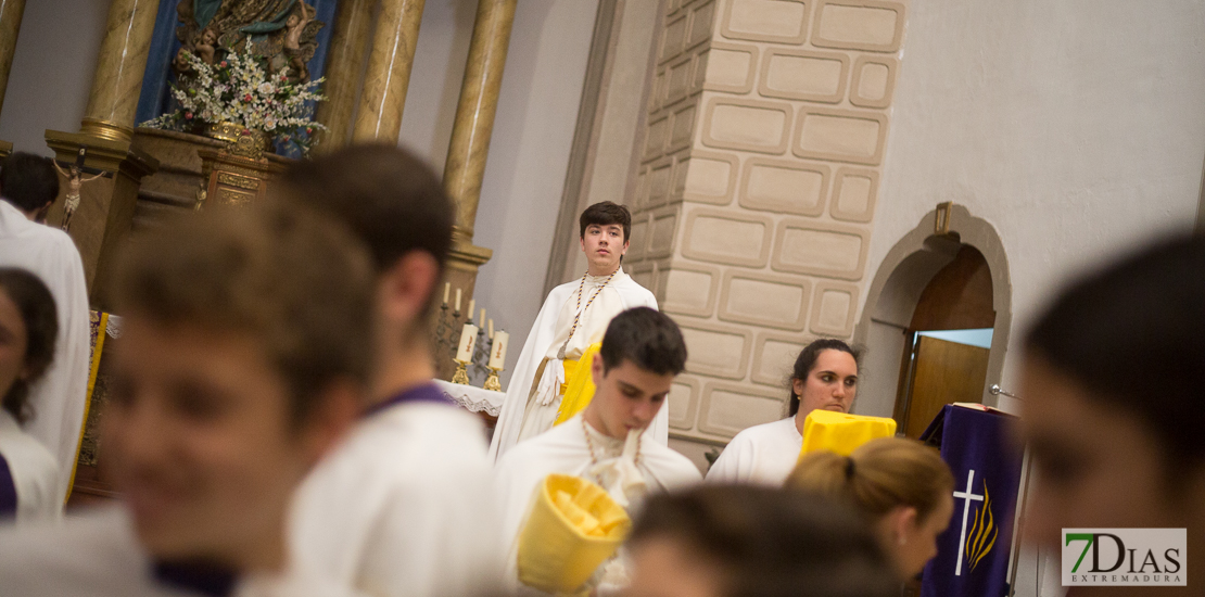 Las imágenes más íntimas del lunes Santo en Badajoz