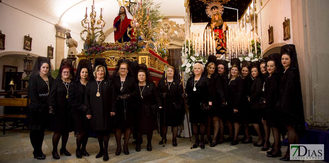 Las imágenes más íntimas del lunes Santo en Badajoz