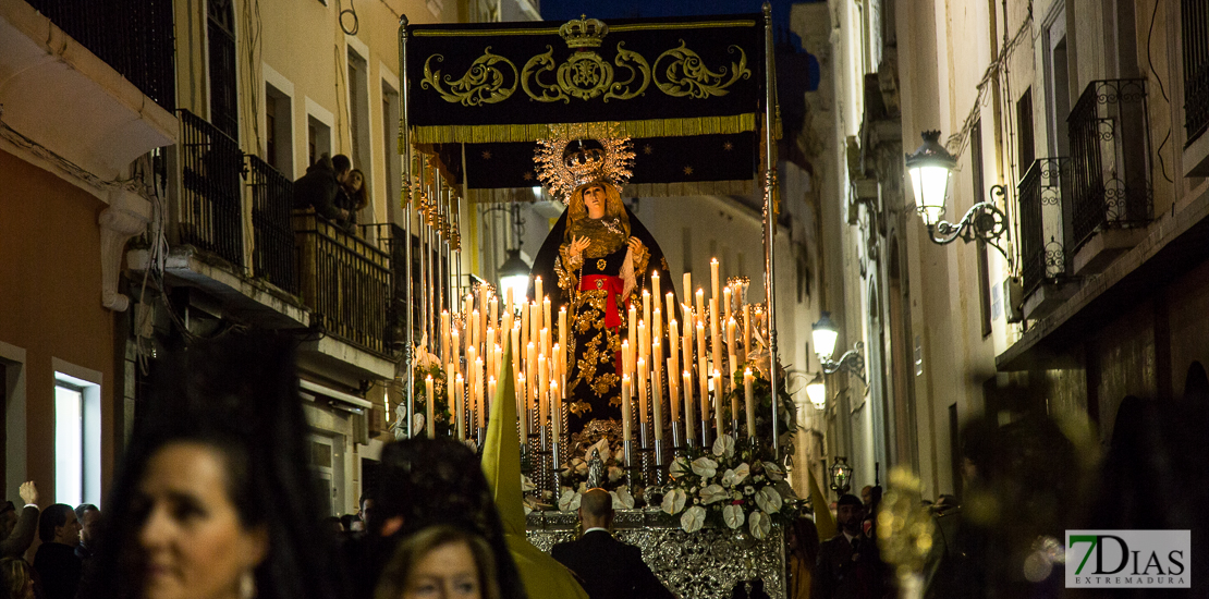 Las imágenes más íntimas del lunes Santo en Badajoz