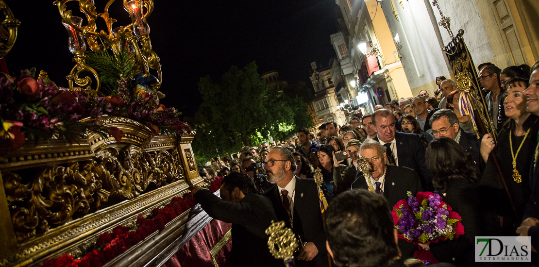 Las imágenes más íntimas del lunes Santo en Badajoz