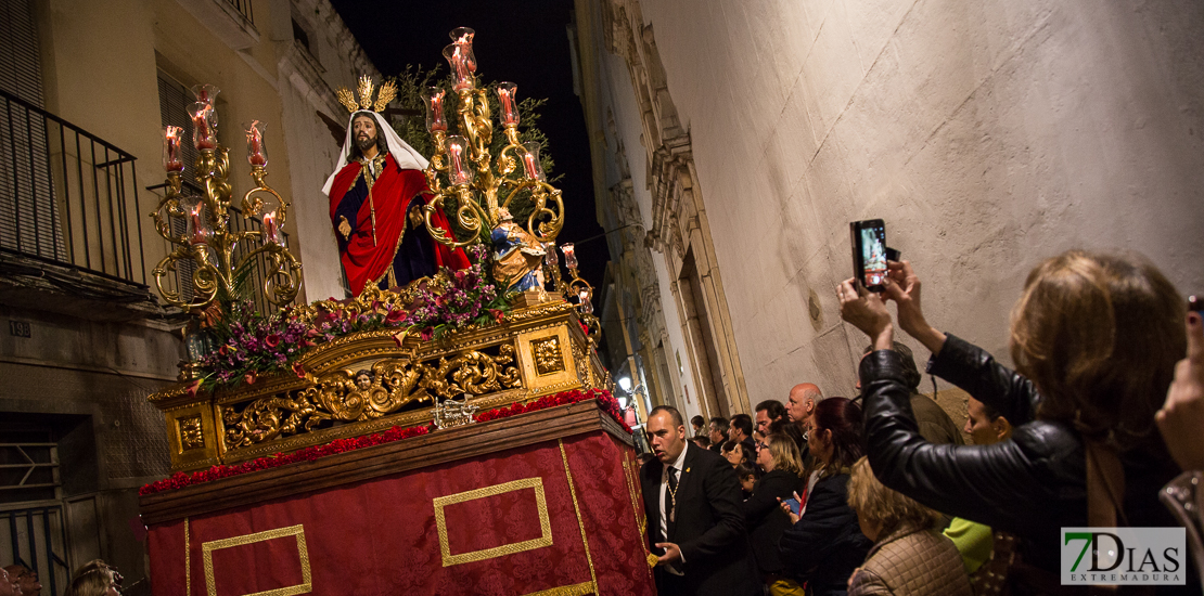Las imágenes más íntimas del lunes Santo en Badajoz
