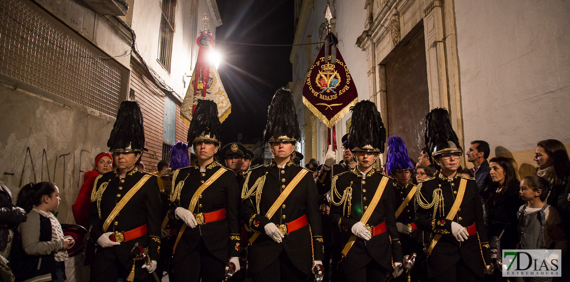 Las imágenes más íntimas del lunes Santo en Badajoz