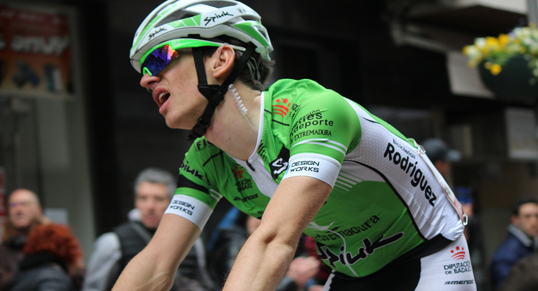 Mario Vilches, del Bicicletas Rodríguez Extremadura, 7º en el Memorial Valenciaga