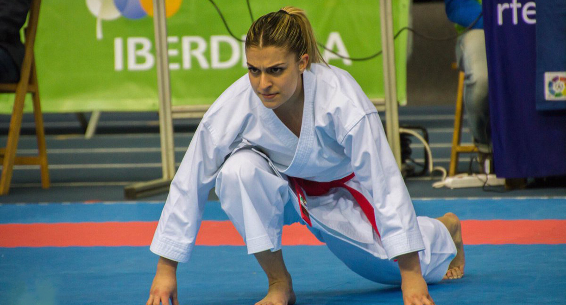 La extremeña Marta García bronce en la Liga Nacional de Karate