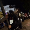 La madrugada del Viernes Santo procesiona por las calles de Badajoz